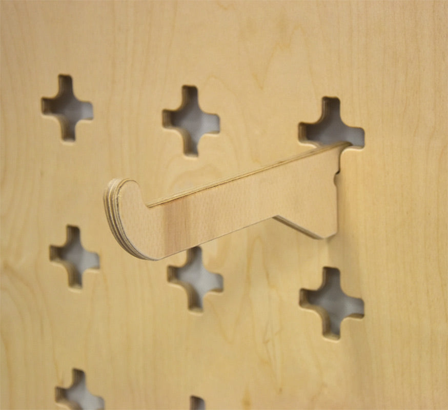 Komplet stenske plošče za delavnico in dodatki - kljuke, nosilec za izvijače in nosilec za vrtalnik