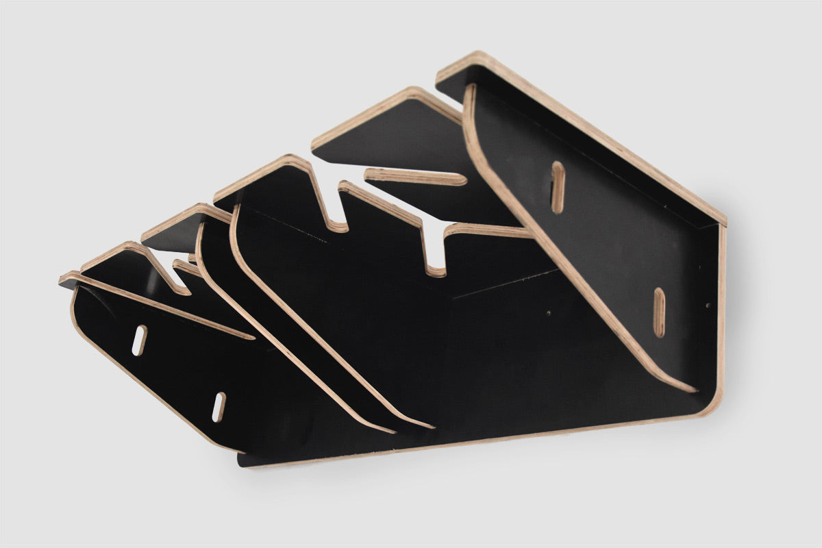 Zidni držač za 6 parova skija i štapova