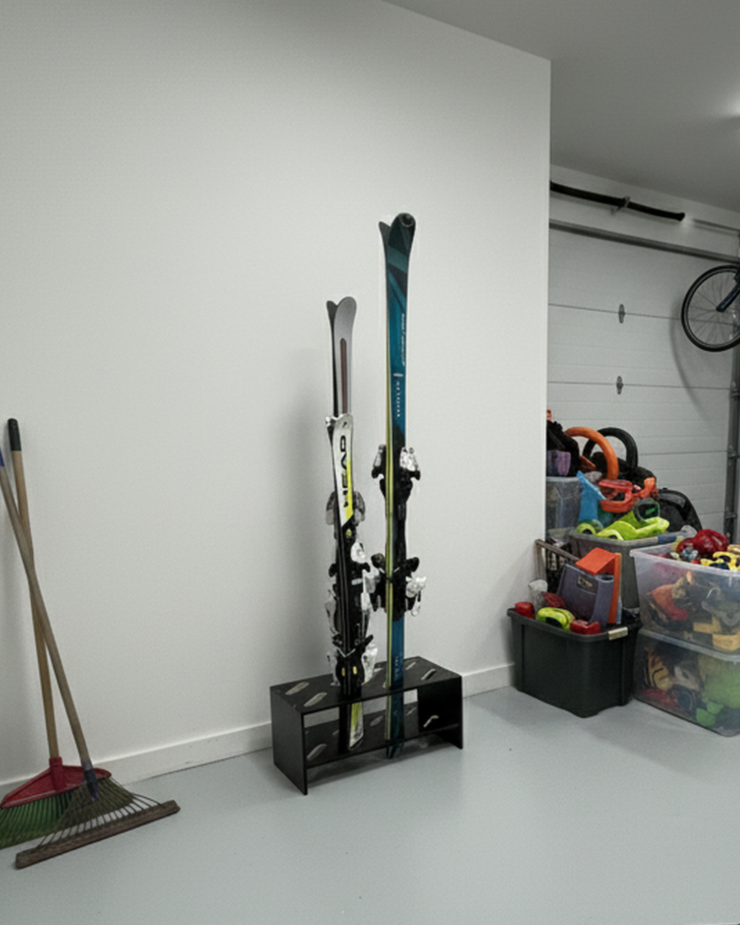 Drveni stalak za skije - 8 pari, 61 × 33 cm