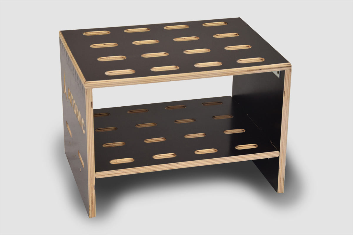 Leseno stojalo za 8 parov tekaških smuči