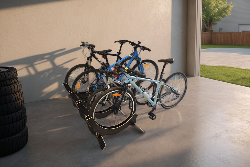 Podesivi stalak za 4 bicikla